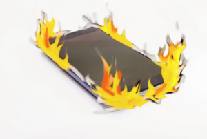 lithium battery fire