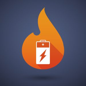 Lithium-ion battery fire